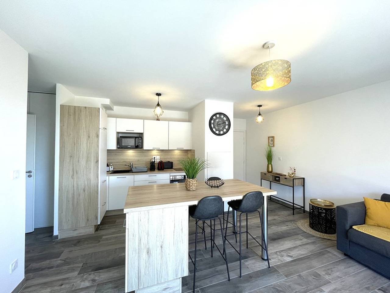 Entire apartment, Modern T2 apartment for 4 near the beach with parking in Vieux-Boucau in Vieux-Boucau-les-Bains, Dax region