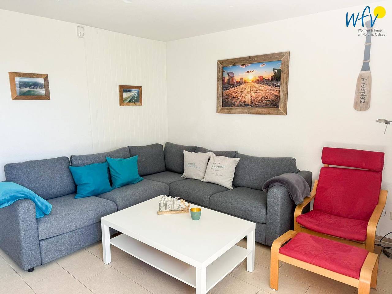 Entire apartment, "Gemütliche Ferienwohnung auf Borkum – ideal für Familien und Paare!" in Borkum