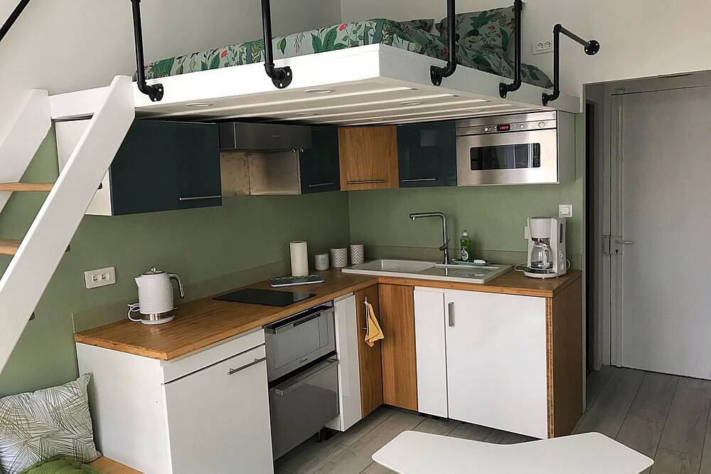 Ganze Wohnung, Beautiful, fully-equipped studio 150 m from Clichy-Levallois station in Clichy, Hauts-de-Seine