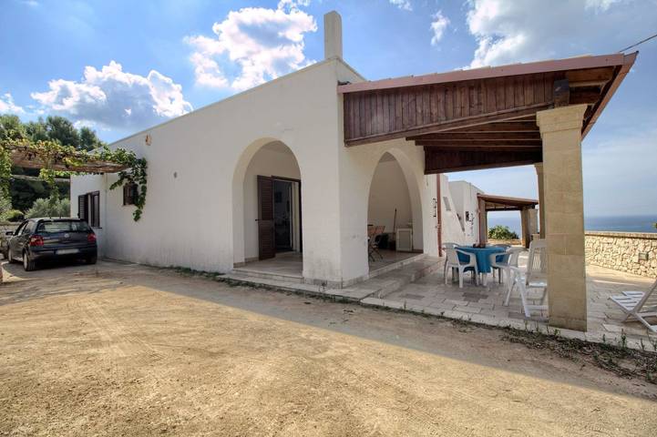 Maison de vacances pour 5 personnes avec terrasse in Pescoluse, Golfe de Tarente