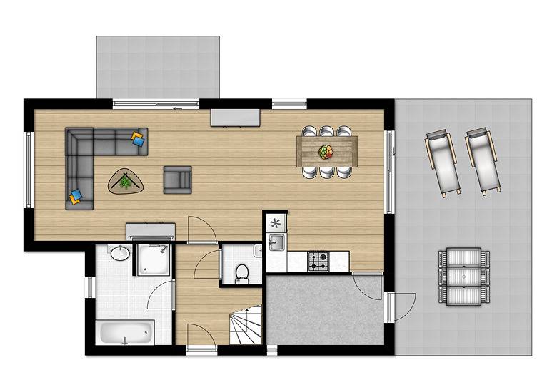 Vakantie Zeeland — Vz2497 Vakantiehuis Scharendijke in Scharendijke, Grevelingenmeer