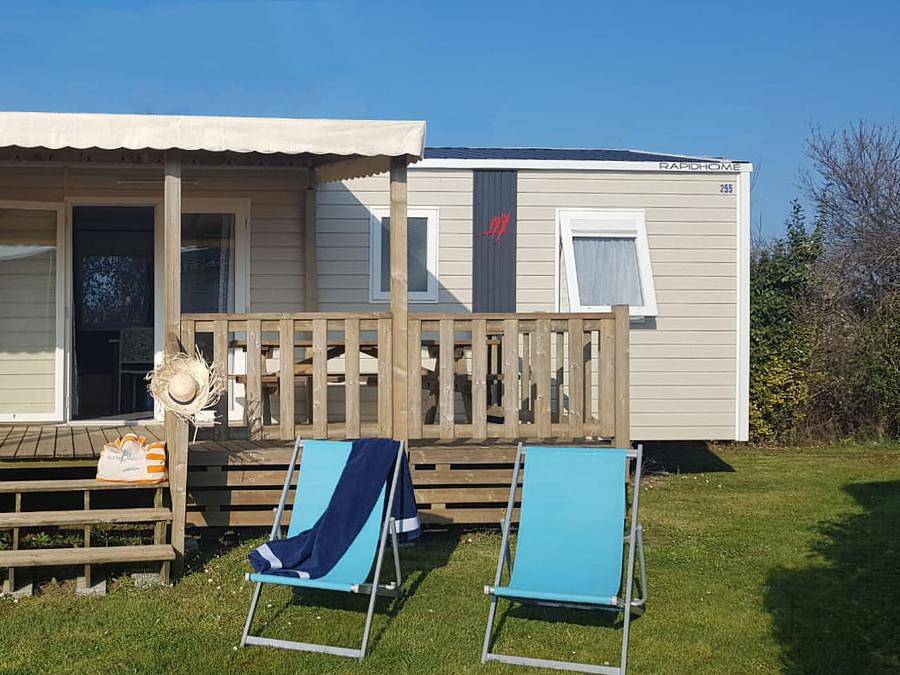 Camping Mirabel Les Prairies de la Mer - Mobilhome 6 personas - 3 habitaciones in Ouistreham, Región de Caen