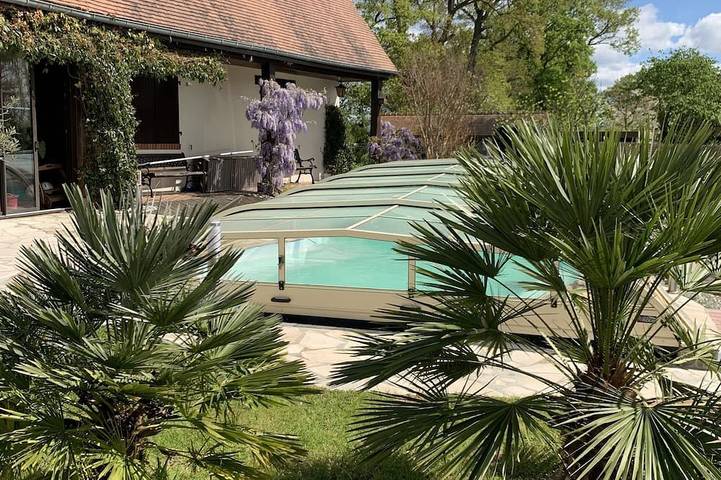 Gîte pour 5 personnes, avec jardin et balcon à Janville