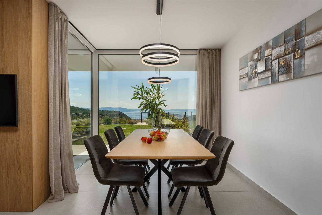 Hel lägenhet, Premium apartment Sunshine with a sea view in Labin City, Labin