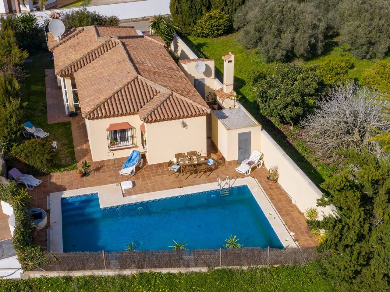 3-Schlafzimmer Ferienhaus mit Privatpool nahe Conil in Conil de la Frontera, Costa de la Luz