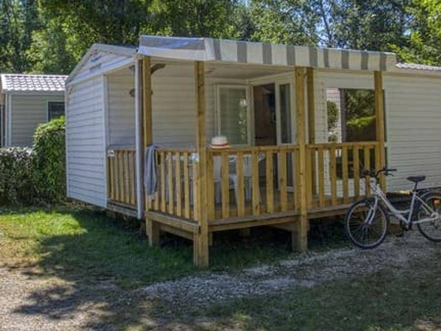 Camping Lac de Groléjac - Mobilheim 6 personen - Mh2 Loggia 24 m² in Groléjac, Périgord Noir