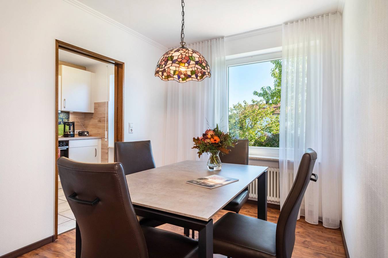 Ganze Wohnung, Ferienwohnung 'Alpenblick 5' mit Bergblick, privater Terrasse und Wi-Fi in Lindau, Bayerisch Schwaben