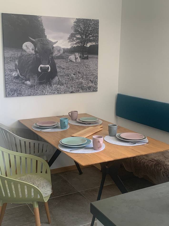 Ferienwohnung für 4 Personen, mit Garten und Sauna