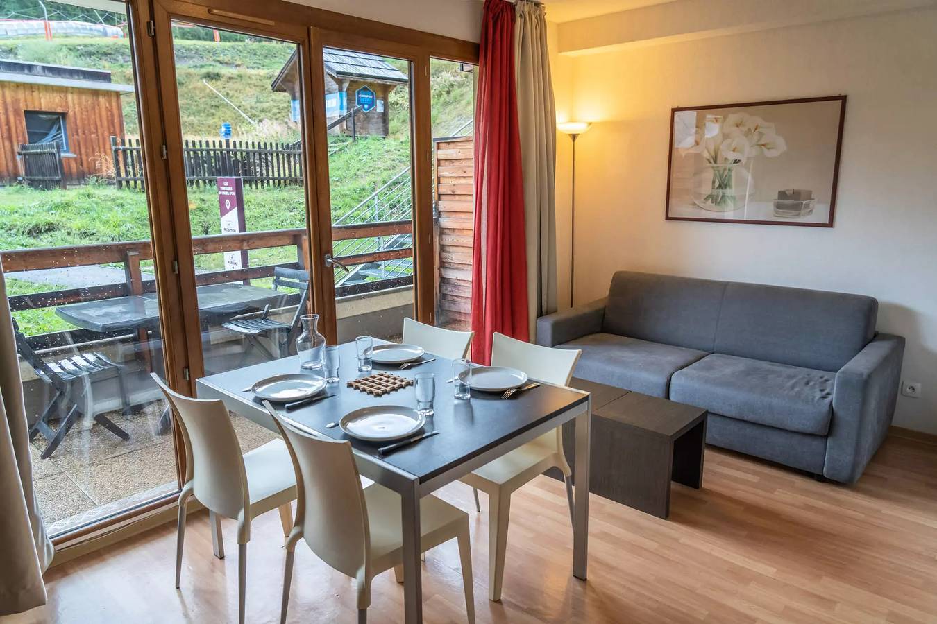 Studio entier, Studio pour 4 personnes tout proche des pistes in Les Orres, Parc national des Écrins