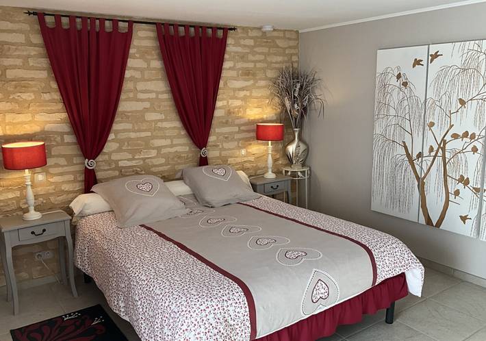 Chambre d’hôte pour 2 personnes, avec jardin