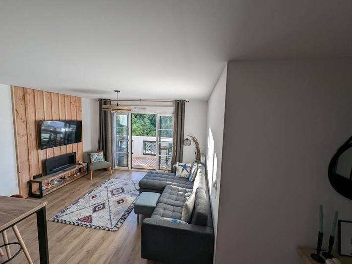 Gîte pour 4 personnes, avec balcon dans Taussat - 3