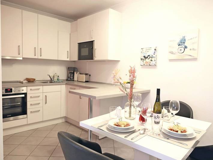 Ganze Wohnung, Zentrales 2-Zimmer-Appartement „Strandburg“ in Westerland – nah zum Strand in Westerland, Sylt (Gemeinde)