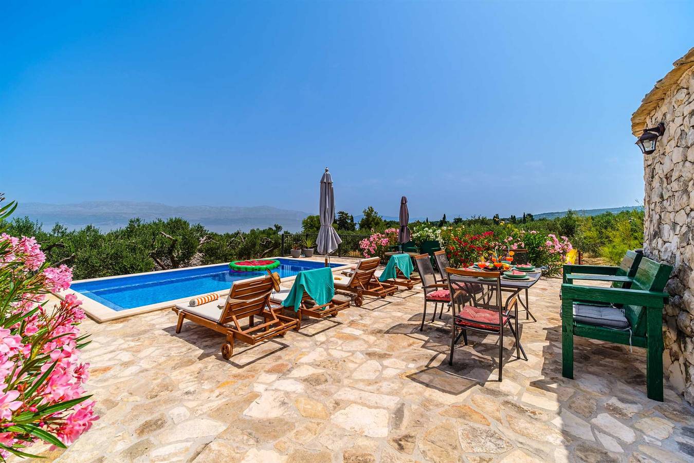 Nieuw authentiek eilandbunjahuis in Sutivan, Brac