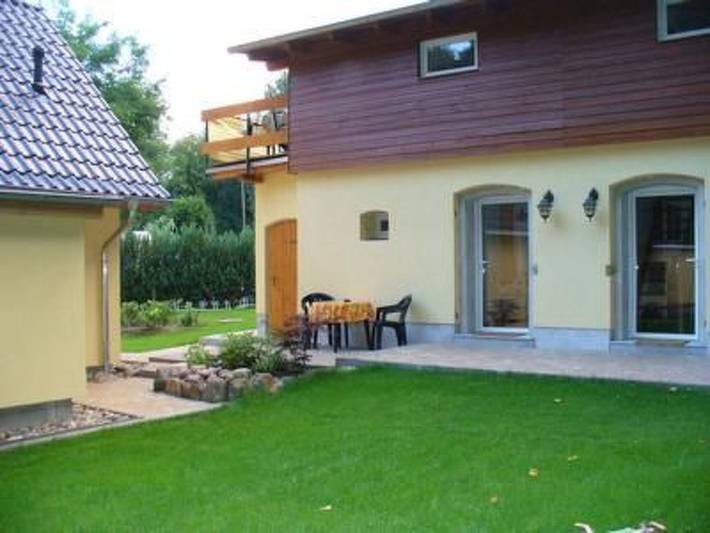 Ferienwohnung für 2 Personen, mit Balkon und Terrasse sowie Garten am Werbellinsee