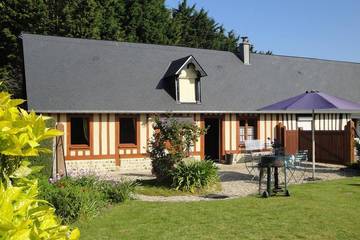 Gîte pour 3 personnes, avec jardin et terrasse à Paluel