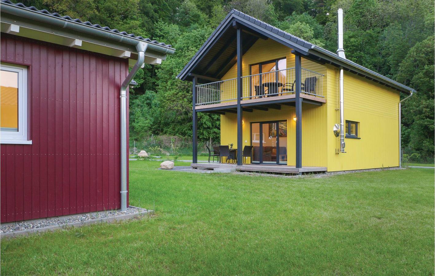 Gemütliches Sauna-Apartment in der Nähe von Skilift & Fluss, Parkplatz, Terrasse in Thale, Harzvorland