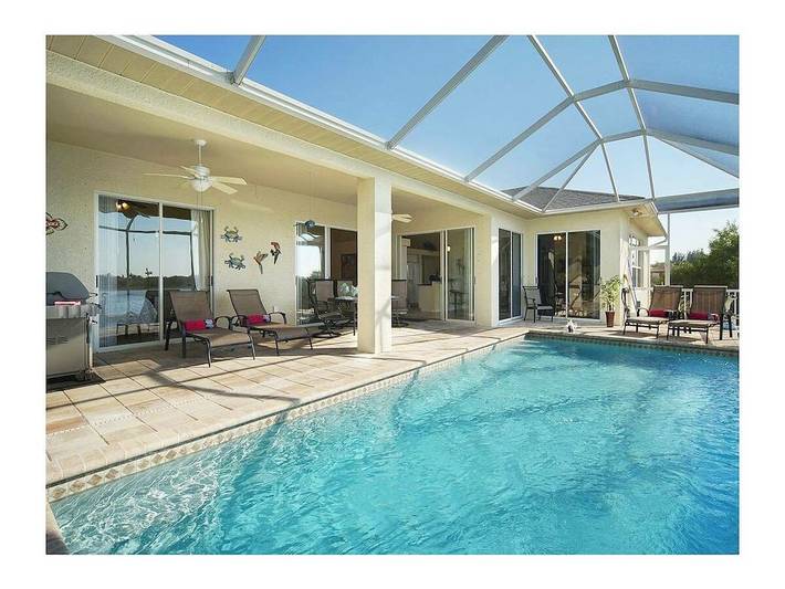 Villa in Cape Coral mit Schwimmbecken in Cape Coral, Southwest Florida