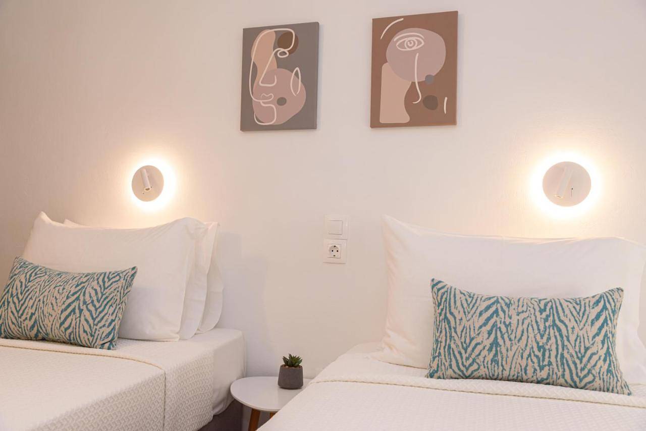 Double or Twin Room with Terrace in Tinos