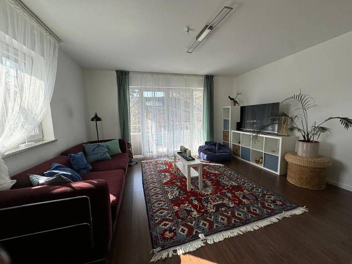 Ferienwohnung für 4 Personen, mit Balkon und Terrasse sowie Ausblick