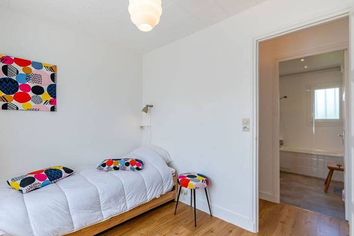 Gîte pour 6 personnes, avec jardin dans Gare De Dives Cabourg