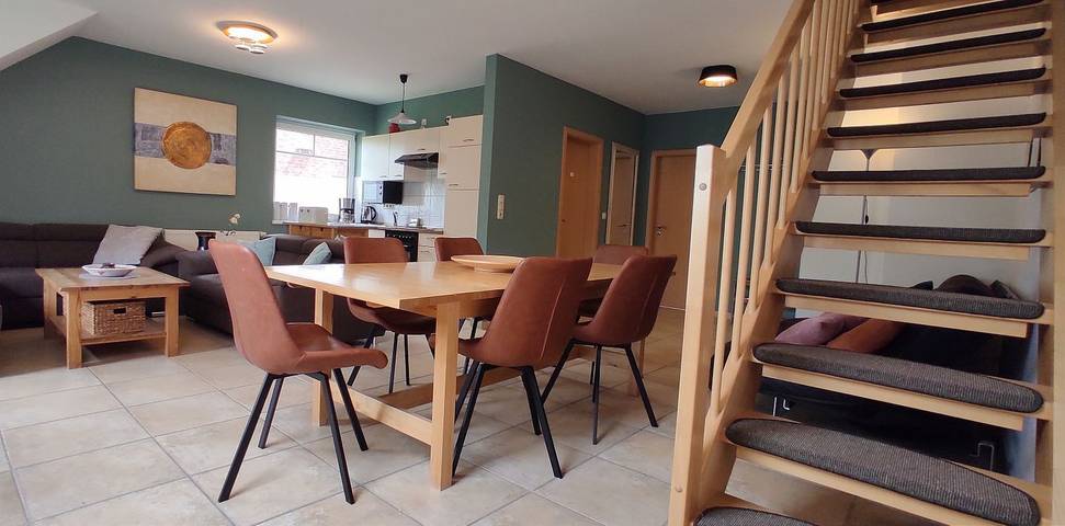 Ferienwohnung für 6 Personen, mit Sauna und Ausblick sowie Balkon, kinderfreundlich in Am Schwarzen Busch - 2