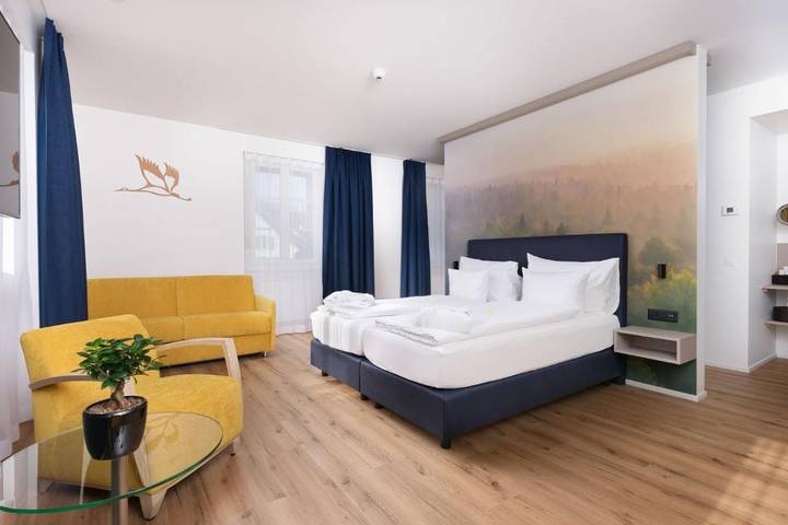 Hôtel pour 2 personnes, avec vue et terrasse, animaux acceptés à Stans (Nidwalden) - 4