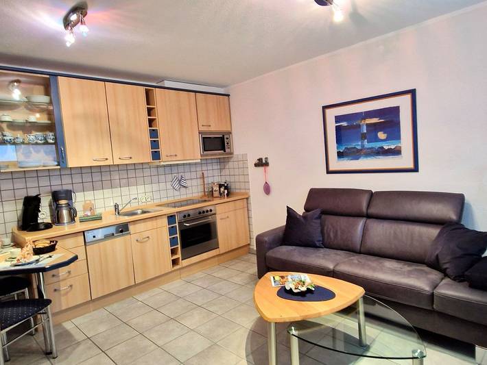 Ferienwohnung für 2 Personen, mit Terrasse, mit Haustier in Norddeich