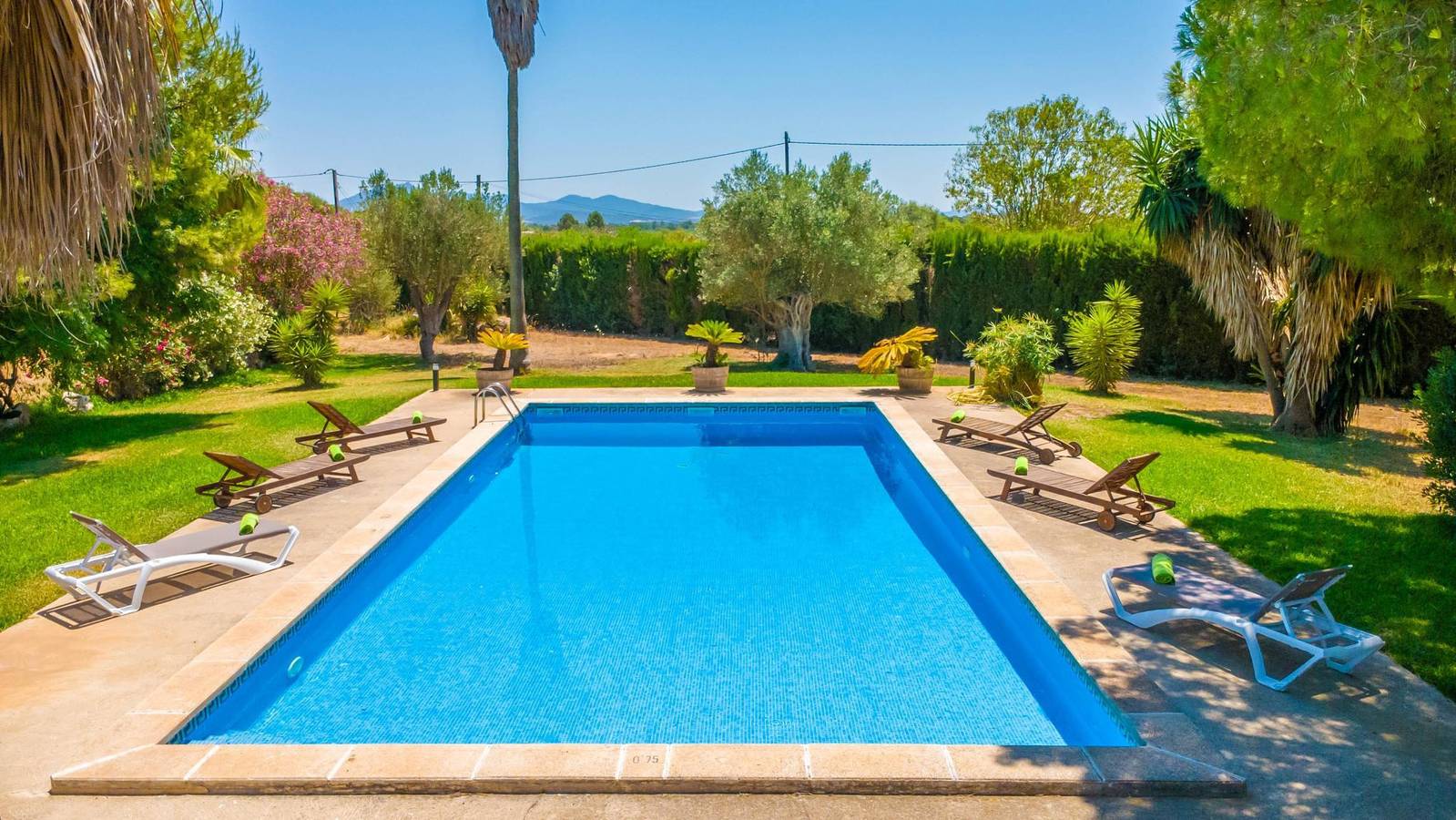 Son Obra Nou - Ferienhaus mit privaten Pool in Porreras. Wifi gratis in Porreres, Mallorca Süden