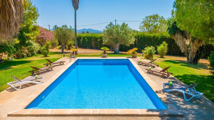 Son Obra Nou - Villa avec piscine privée à Porreras. Wi-Fi gratuit in Porreres, Majorque du Sud