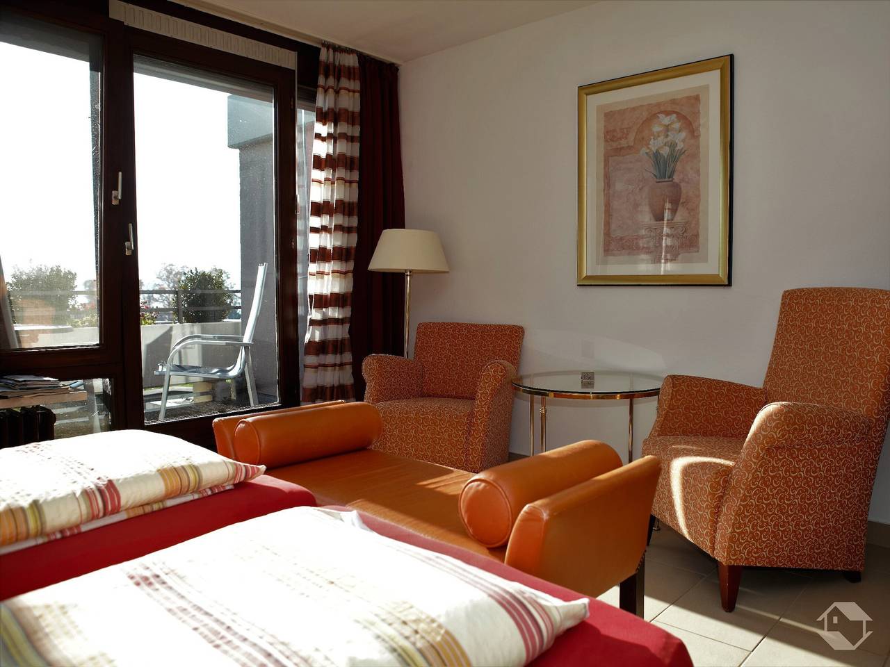 Ganze Wohnung, Apartment 'Königsegg mit Hallenschwimmbad' mit Balkon in Reichenau, Untersee
