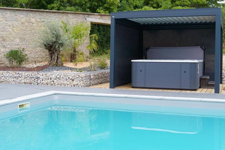 Tente pour 6 personnes, avec vue ainsi que piscine et jardin, animaux acceptés dans Nièvre - 2