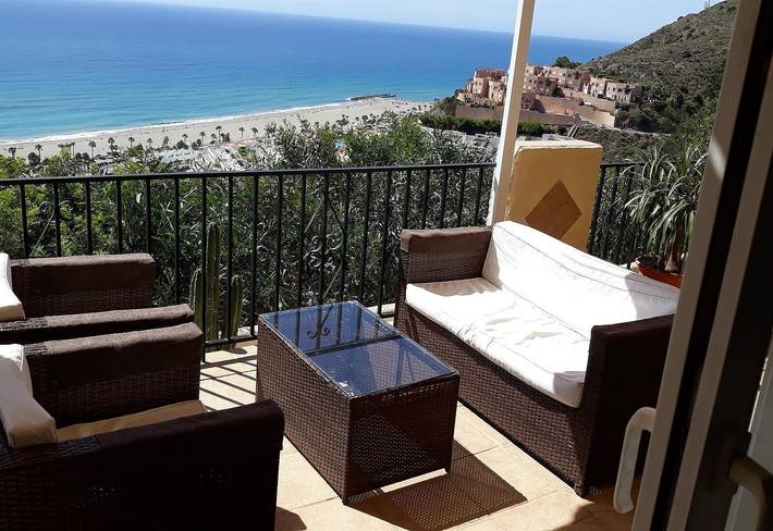 Location de vacances pour 8 personnes, avec jardin à Mojácar - 4
