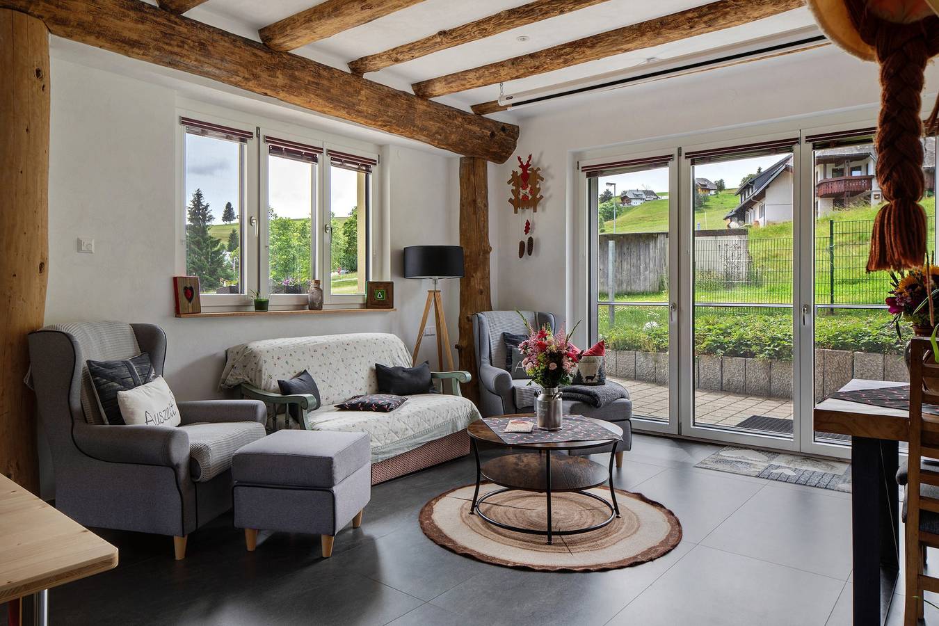 Ganze Wohnung, Ferienwohnung 'Fewo Schwarzwaldflair Mit Eventraum' mit Privatterrasse und Wlan in Hofsgrund, Oberried