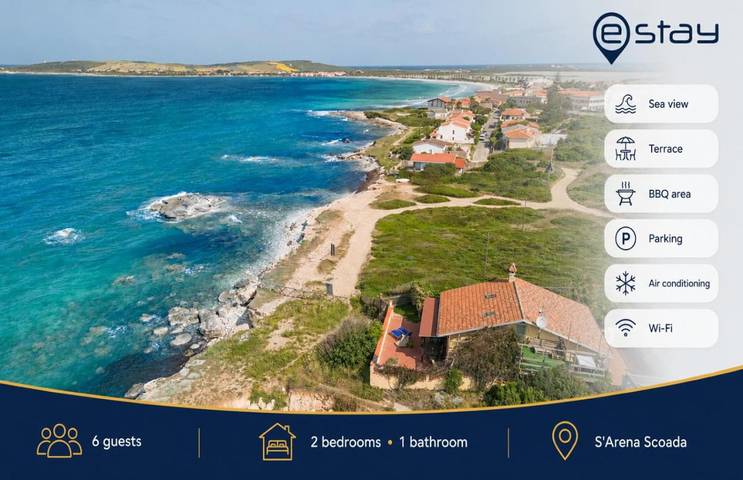 Casa vacanza per 6 persone, con Balcone e Terrazza nonché Giardino e Panorama a San Vero Milis