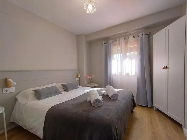 Apartamento de vacaciones para 4 personas, con vistas y jardín - 1