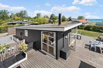 Ferienhaus mit Meerblick für 2 Personen, mit Terrasse auf Seeland