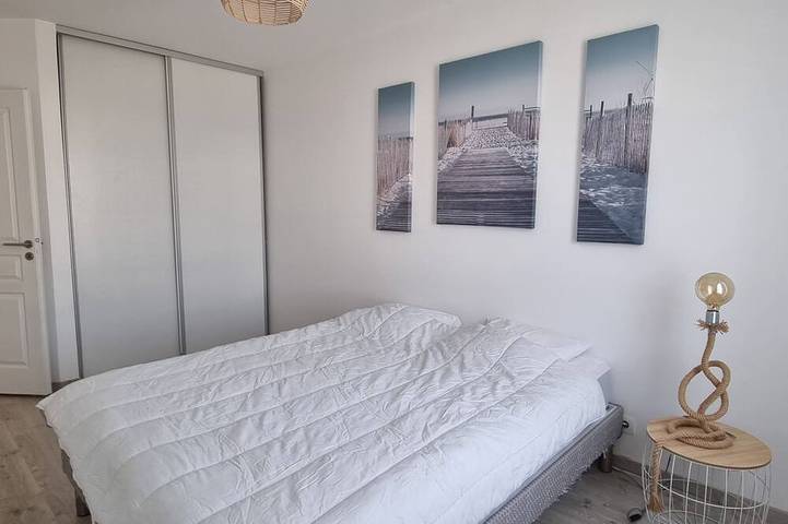 Gîte pour 4 personnes, avec balcon et piscine dans Plage Sables Blancs - 3