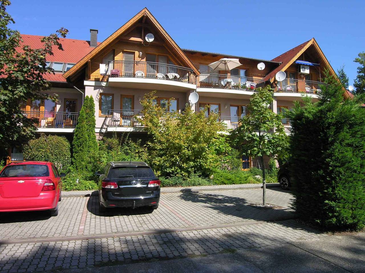 Cały apartament wypoczynkowy, Mieszkanie wakacyjne z pralką i zmywarką  in Balatonlelle, Południowe brzegi Balatonu