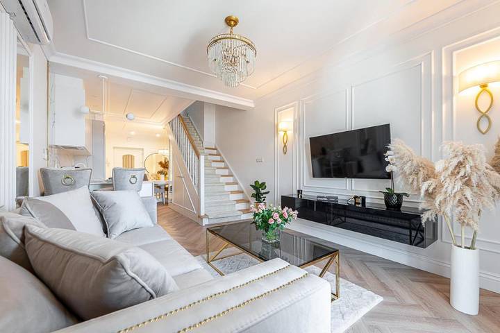 Apartament wakacyjny dla 4 osób, z widok i sauna, zwierzęta dozwolone w Szczecinek