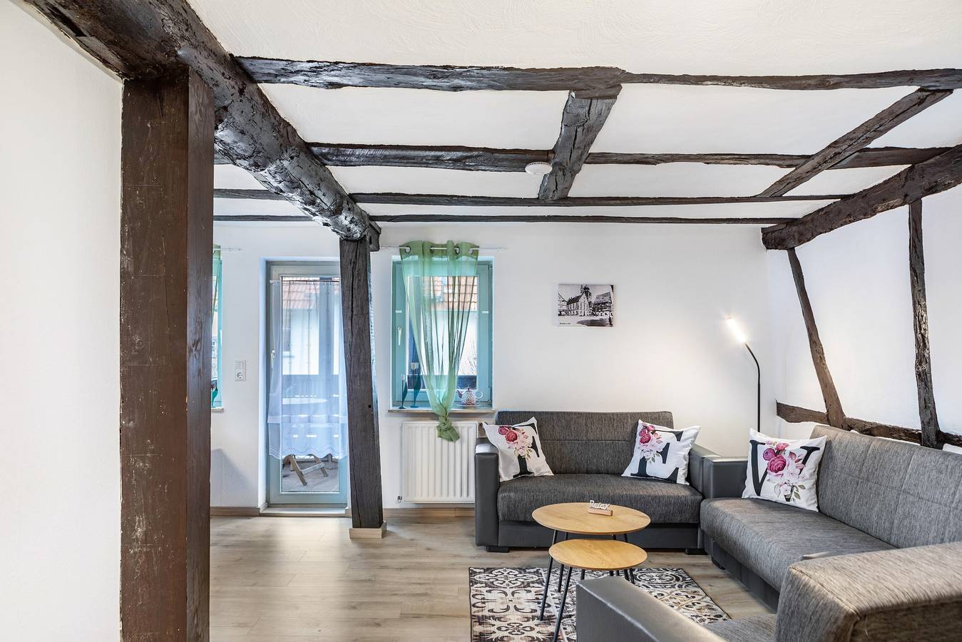 Ganze Wohnung, Ferienwohnung "Altstadtblick" mit Gemeinschaftsgarten, Balkon und Wi-Fi in Alsfeld, Vogelsberg Region