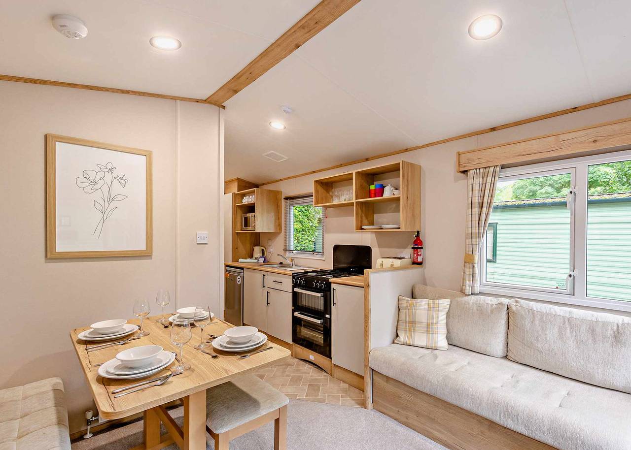 Bronze 2 Bedroom Caravan, Sleeps 4. With parking in Bowness-on-Windermere, Lake District