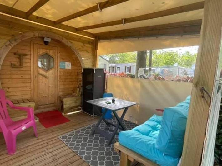Tente pour 2 personnes, avec sauna en Nouvelle-Aquitaine - 3