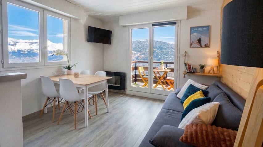 Appartement entier, Le Nid d'Aigle - Vue sur le Mont Blanc in Saint-Gervais-les-Bains, Pays du Mont-Blanc