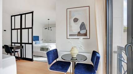 Cottage pour 2 personnes, avec balcon/terrasse à Levallois-Perret