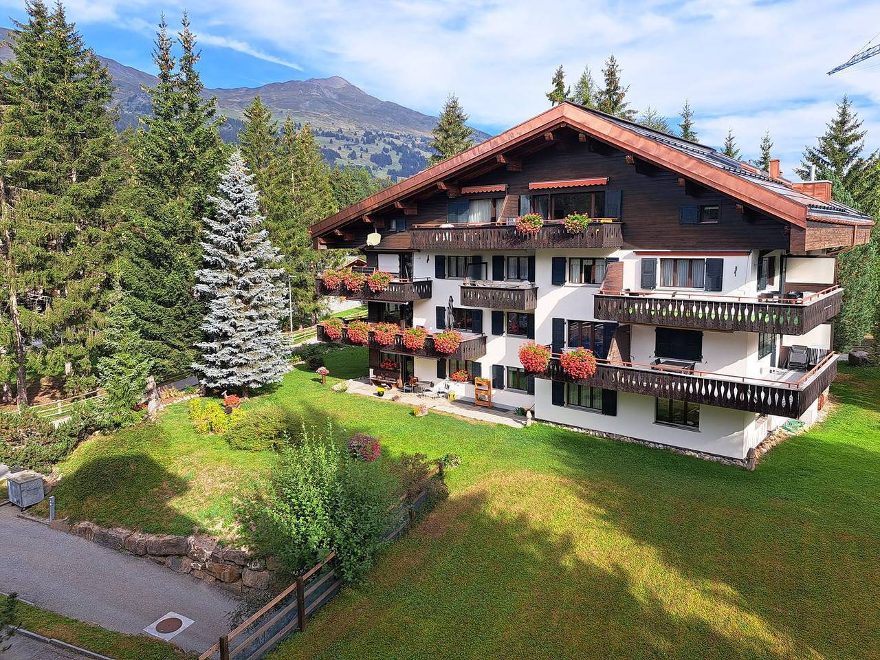 Appartement entier, Appartement de vacances pour 2 personnes avec balcon in Vaz/Obervaz, Chaîne de Plessur
