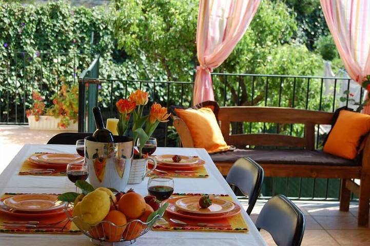 Maison de vacances pour 12 personnes, avec balcon ainsi que jacuzzi et jardin - 1