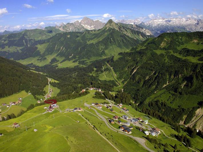 Ferienwohnung für 3 Personen, mit Pool und Terrasse, mit Haustier in Damüls - 2