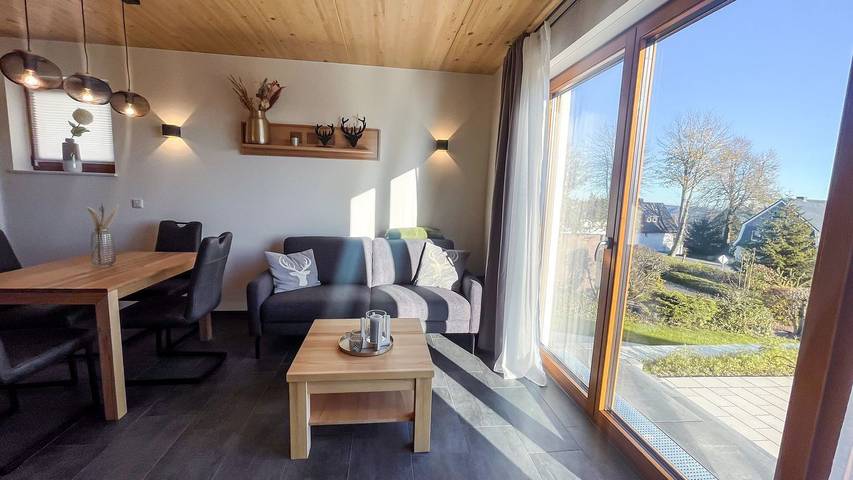 Ferienhaus für 4 Personen, mit Terrasse und Garten sowie Sauna und Ausblick in Neuastenberg - 4