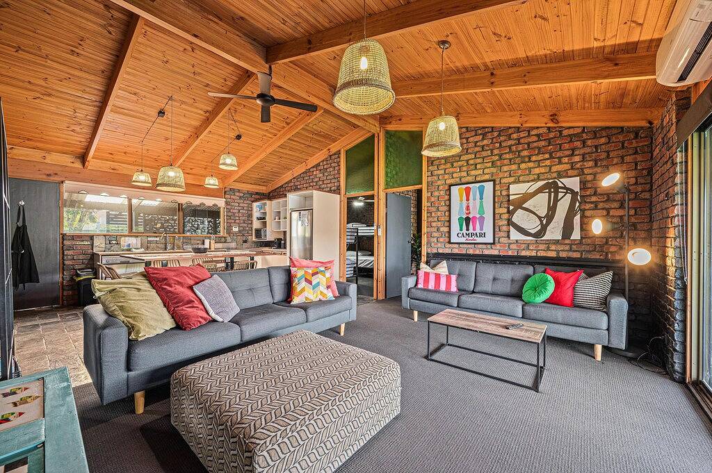 Black Pearl ~ Aldinga Beach - Flaunting Industrial-Chic Design with a Colourful Flair ~ in Aldinga Beach, City of Onkaparinga