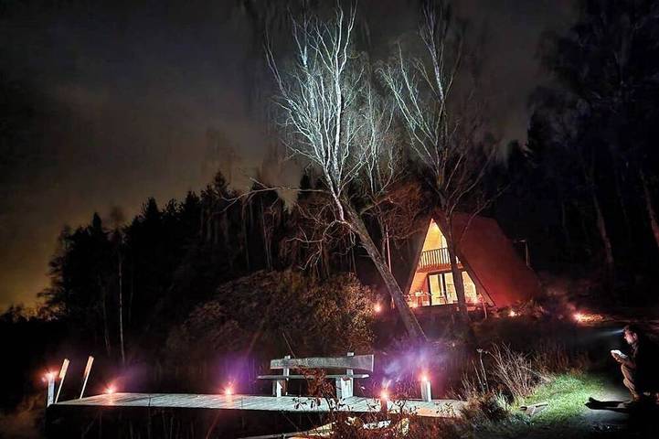 Gemütliche und ruhige Hütte am See in Perstorp, Skane